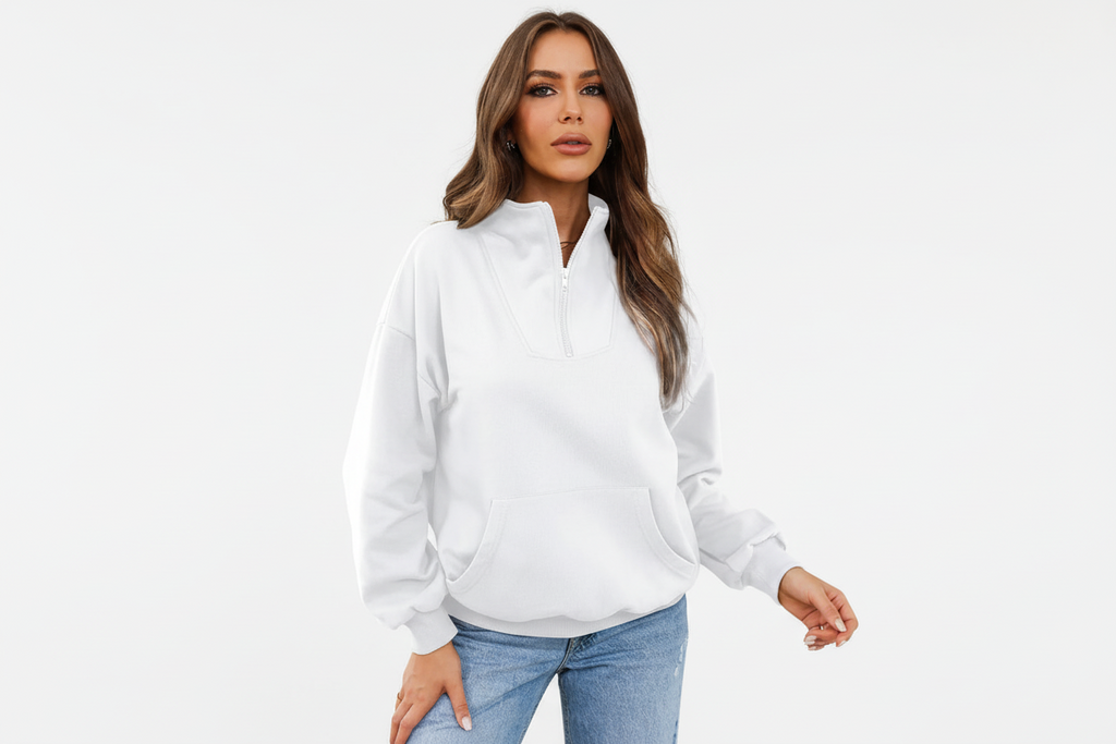 Quarter Zip Sweatshirt