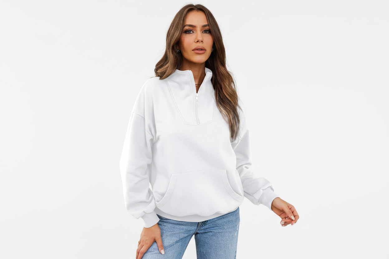 Quarter Zip Sweatshirt