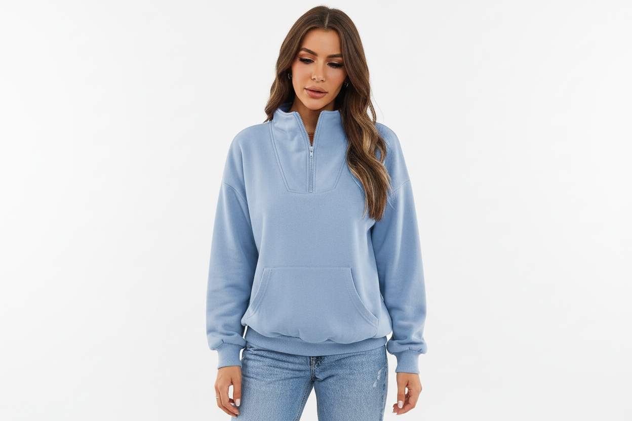 Quarter Zip Sweatshirt