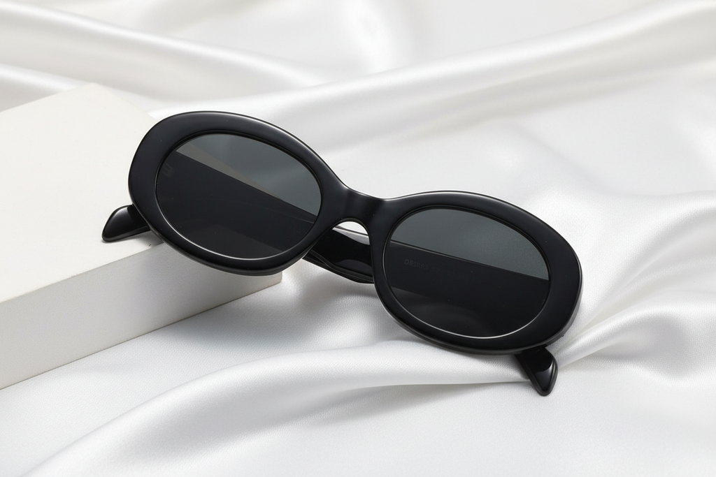 Oval Frame Sunglasses