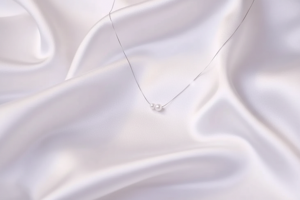 Double Pearl Necklace