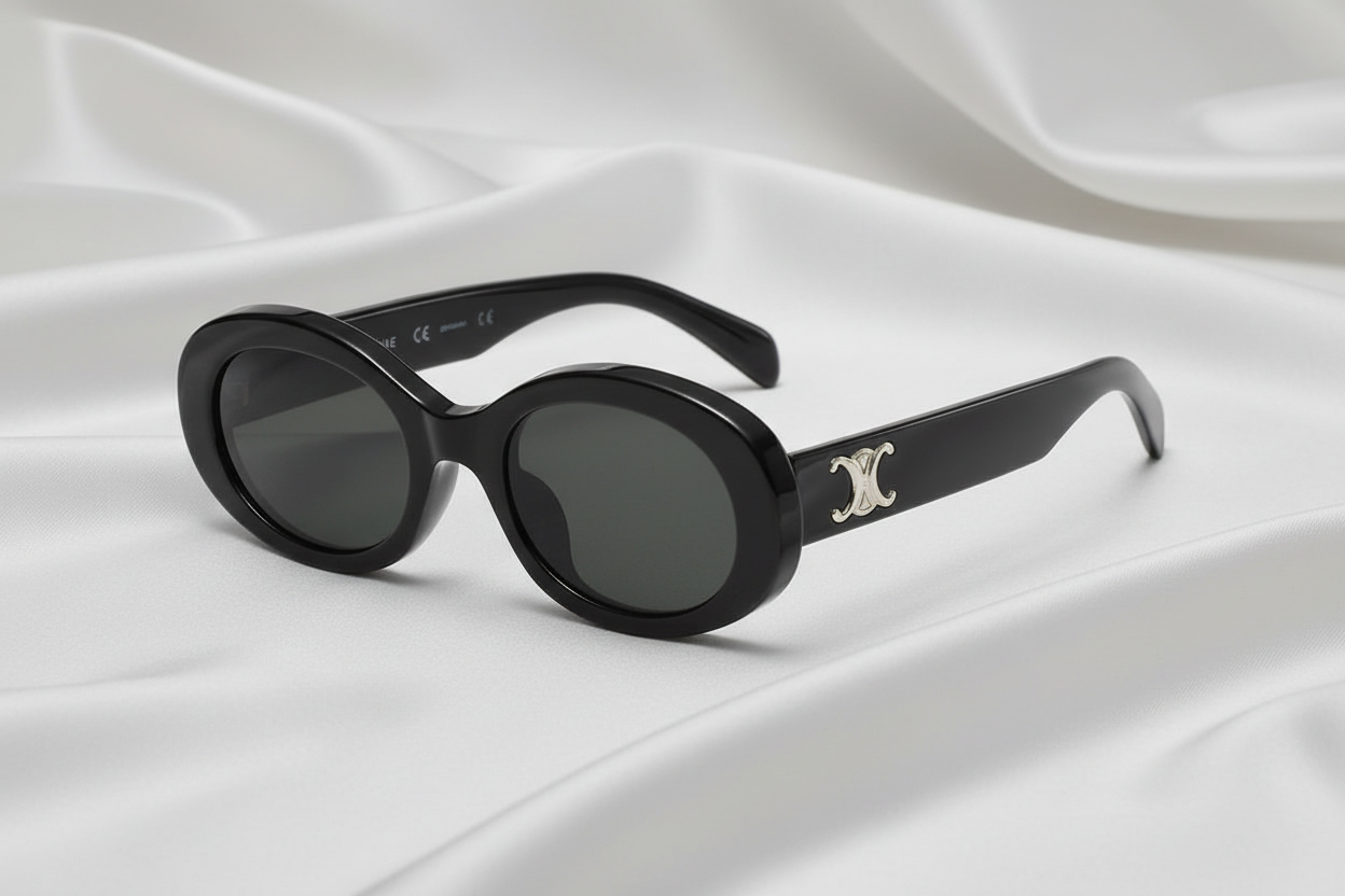 Oval Frame Sunglasses