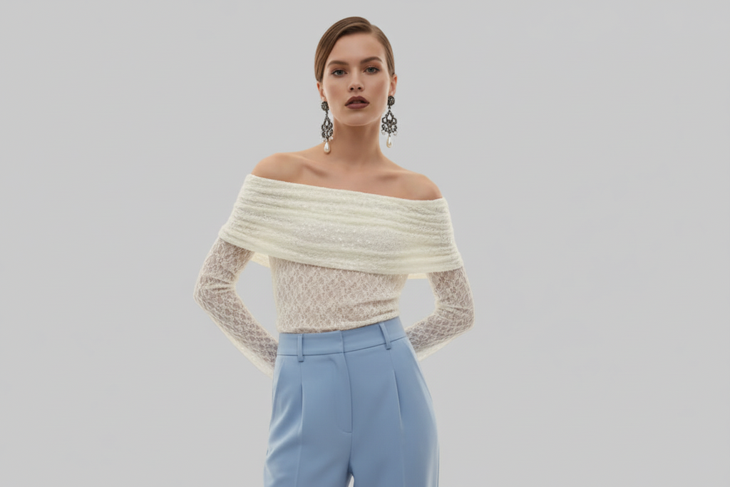 Off The Shoulder Top-Lace